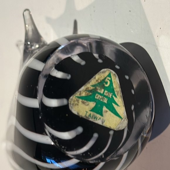 Hand Blown Glass Art Fish Sculpture - Picture 7 of 7